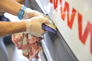 carwrap schoonmaken