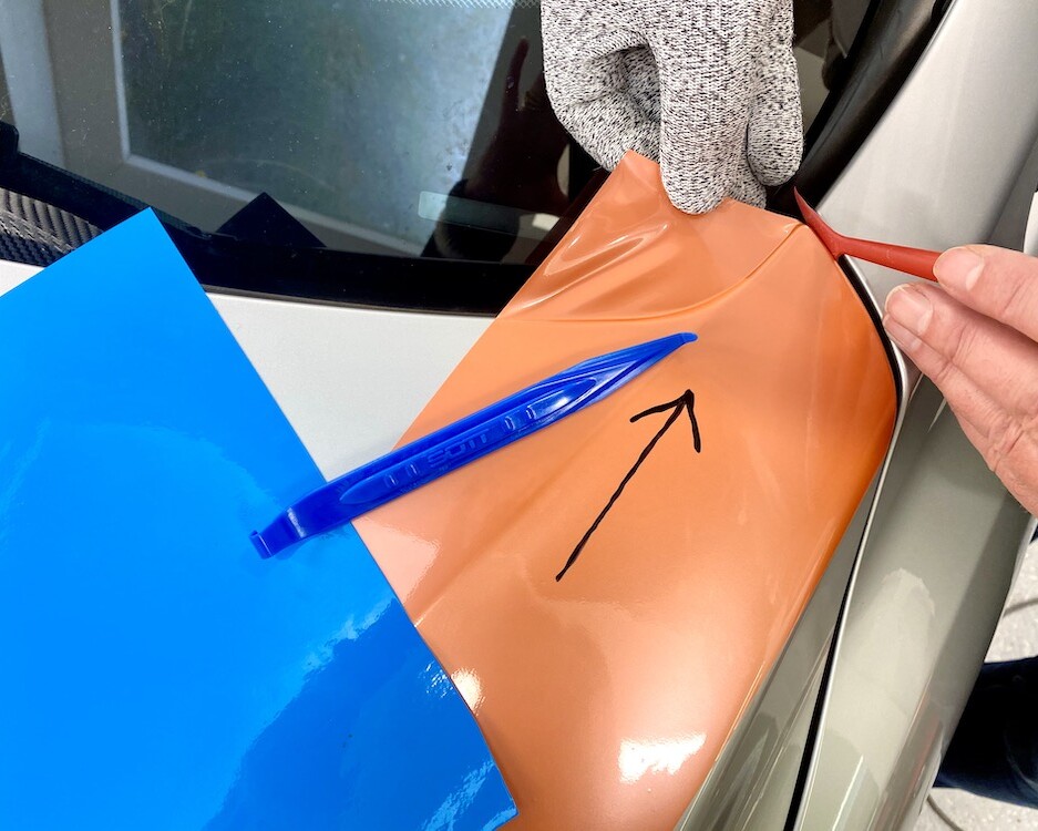 afwerktechniek carwrap