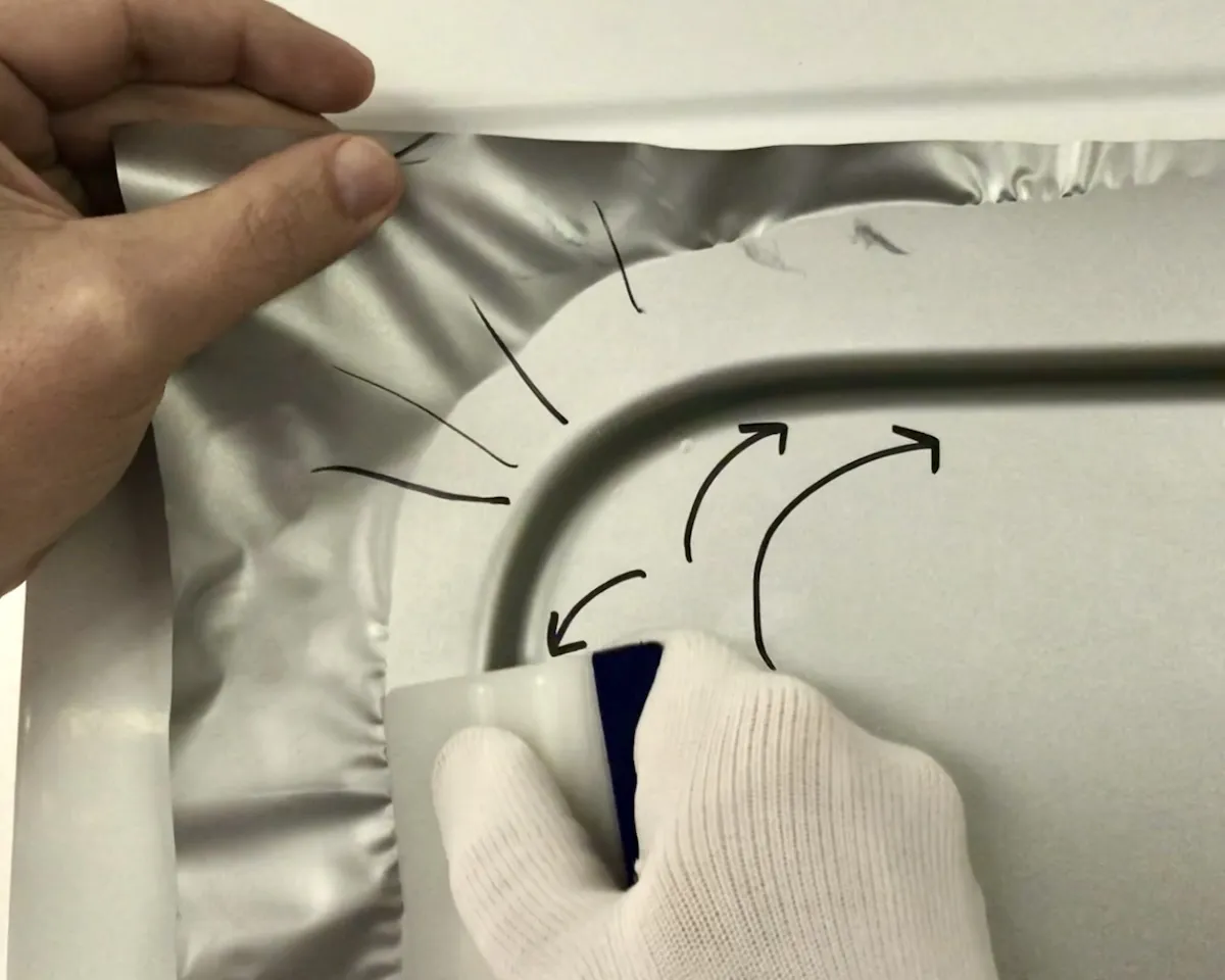 Appcademy Carwrap Masterclass stressless of met minder folie spanning wrappen