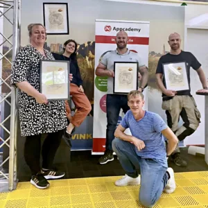 Groepsfoto Appcademy cursus, training en opleiding