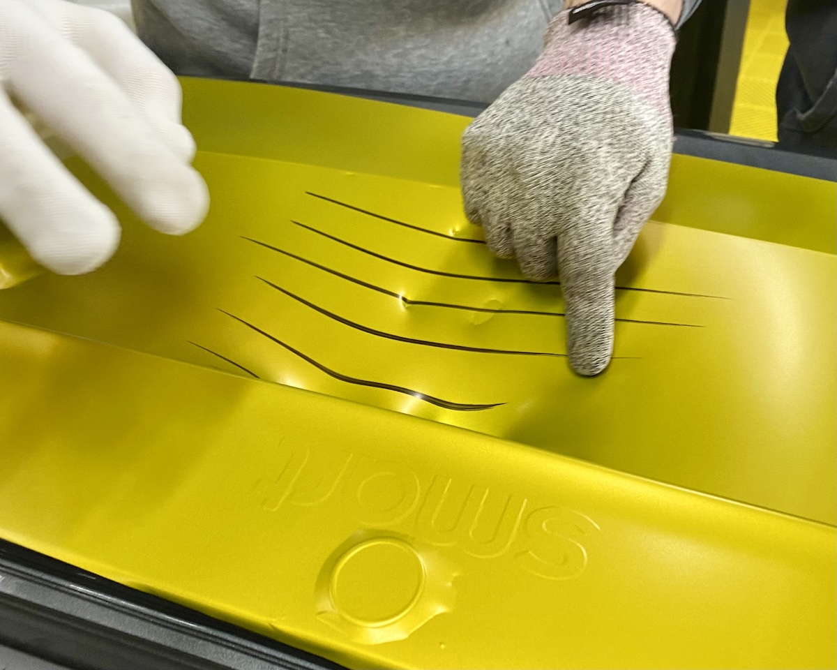 nummerplaat uitsparing wrappen