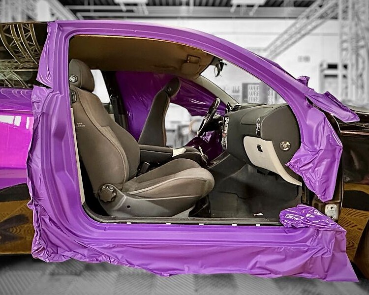 Carwrap Masterclass met focus op instap gewrapt voertuig